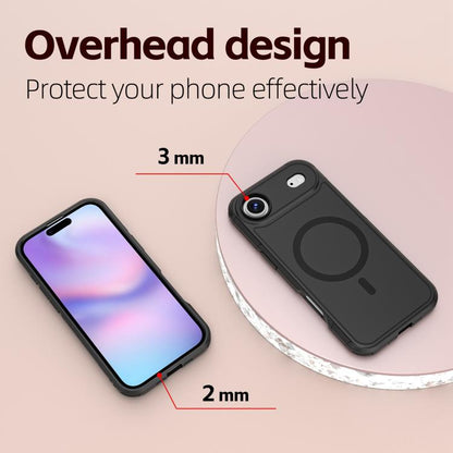 For iPhone Air RedPepper Armor Magsafe PC Hybrid TPU Phone Case(Black) by RedPepper