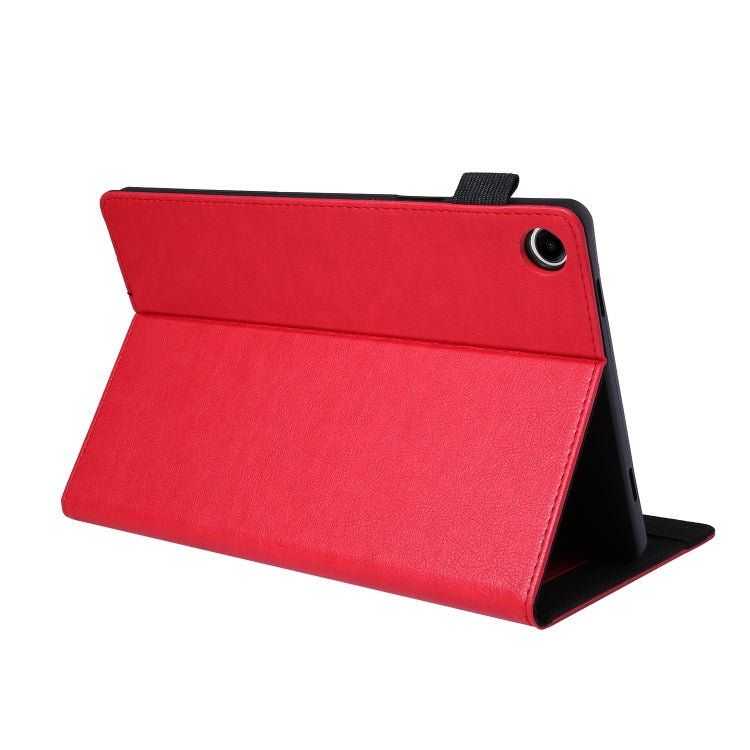 For Samsung Galaxy Tab A11 / A9 Extraordinary Series Leather Tablet Case(Red) by bashfashion