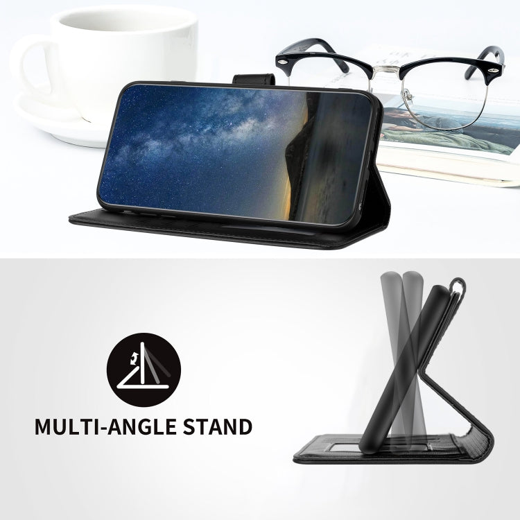 For iPhone 16e Datura Flower Embossed Flip Leather Phone Case(Black) by bashfashion