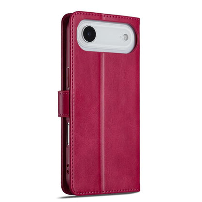 LC.IMEEKE Calf Texture Horizontal Flip Leather Case For iPhone Air(Red) by LC.IMEEKE