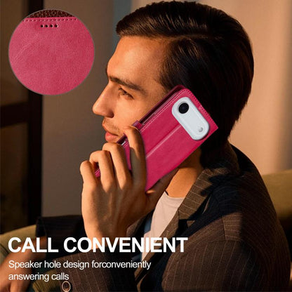 LC.IMEEKE Calf Texture Horizontal Flip Leather Case For iPhone Air(Red) by LC.IMEEKE