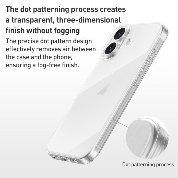 For iPhone 17 Pro ZGA Clear TPU Shockproof Phone Case(Transparent) by ZGA