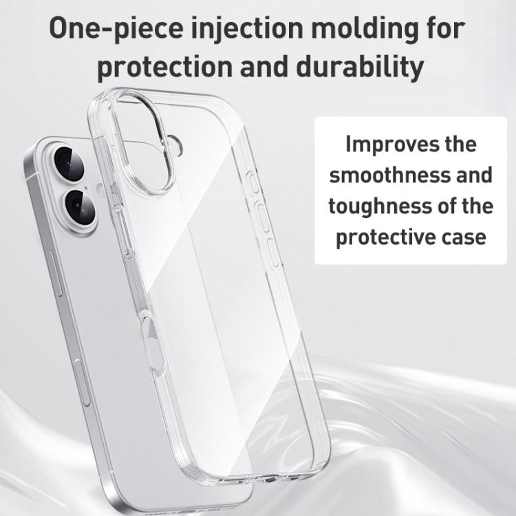 For iPhone 17 Pro ZGA Clear TPU Shockproof Phone Case(Transparent) by ZGA