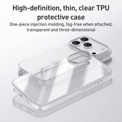 For iPhone 17 ZGA Clear TPU Shockproof Phone Case(Transparent) by ZGA