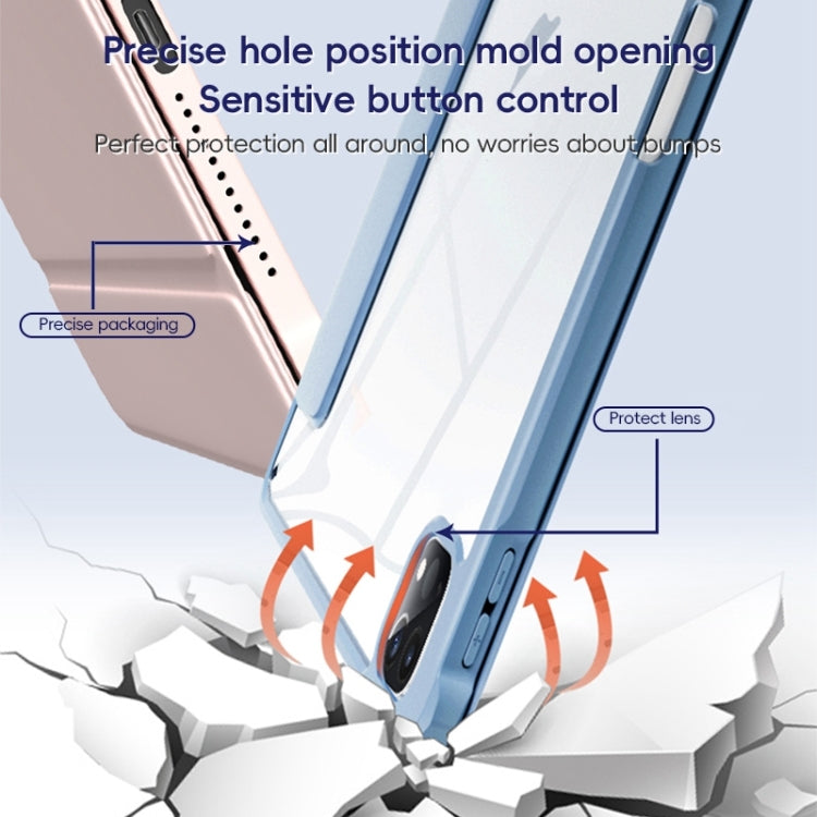 For iPad Pro 11 2022 / 2021 / 2020 ZGA Tri-Fold Voltage Smart Leather Tablet Case(Black) by ZGA