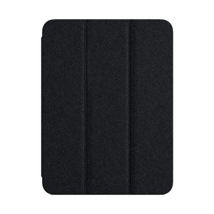 For iPad 2025 / 2022 ZGA Tri-Fold Voltage Smart Leather Tablet Case(Black) by ZGA