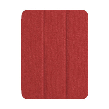 For iPad 2025 / 2022 ZGA Tri-Fold Voltage Smart Leather Tablet Case(Red) by ZGA