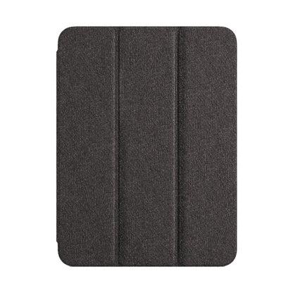 For iPad 10.2 2021/2020/2019 ZGA Tri-Fold Voltage Smart Leather Tablet Case(Grey) by ZGA