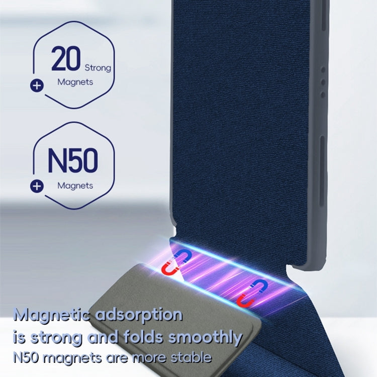 For iPad 2025 / 2022 ZGA Tri-Fold Voltage Smart Leather Tablet Case(Red) by ZGA