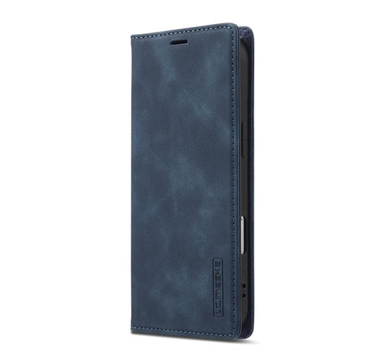 For iPhone Air LC.IMEEKE Strong Magnetism Microfiber Leather Phone Case(Blue) by LC.IMEEKE