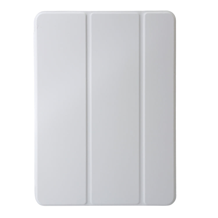 For iPad Pro 11 2025 / 2024 Three-fold Holder Flip Tablet Leather Case(Grey) by bashfashion