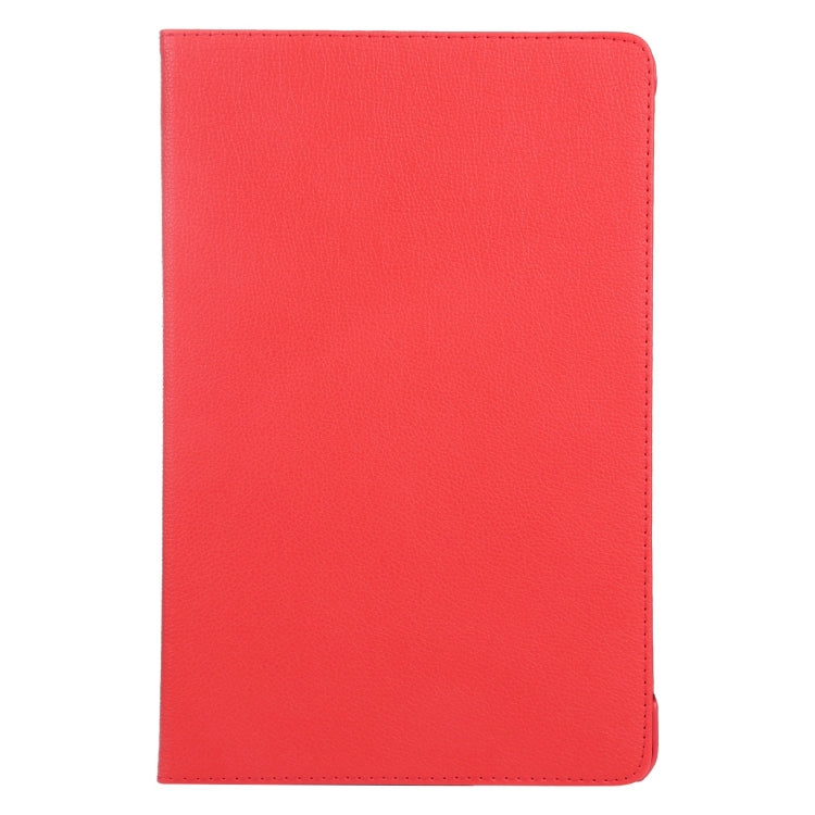 For iPad Pro 13 2025 / 2024 360 Degree Rotation Litchi Texture Leather Tablet Case with Holder(Red) by bashfashion