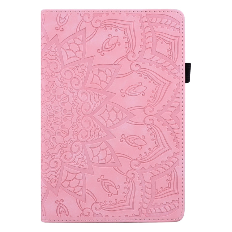 For iPad Pro 11 2025 / 2024 Calf Texture Embossed Leather Tablet Case(Pink) by bashfashion