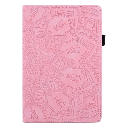 For iPad Pro 11 2025 / 2024 Calf Texture Embossed Leather Tablet Case(Pink) by bashfashion