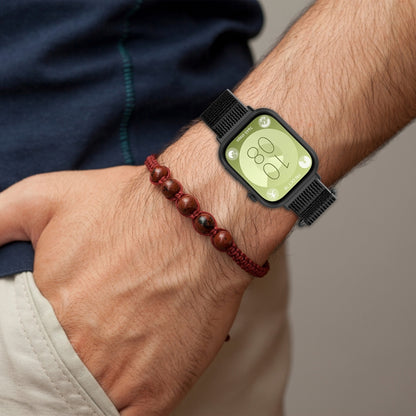 For Huawei Watch Fit3 Loop Nylon Watch Band(Dark Green) by bashfashion