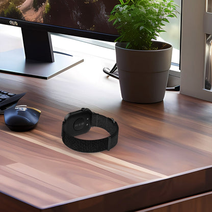 For Huawei Watch Fit3 Loop Nylon Watch Band(Grey Yellow) by bashfashion