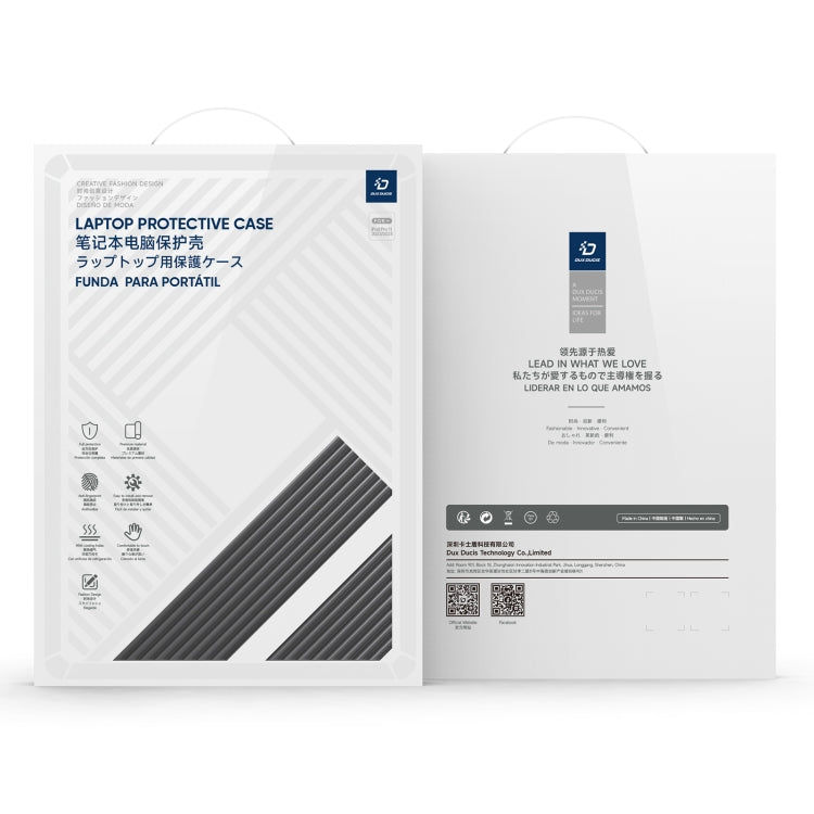 For MacBook Air 13.3 2020 / 2018 DUX DUCIS LCGH Laptop Frosted Protective Case(Black) by DUX DUCIS