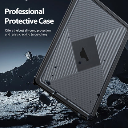 For MacBook Air 13.6 2022/2024 A2681 DUX DUCIS LCGH Laptop Frosted Protective Case(Black) by DUX DUCIS