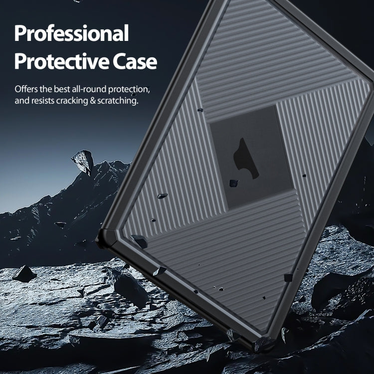 For MacBook Air 15.3 2023/2024 A2941 DUX DUCIS LCGH Laptop Frosted Protective Case(Black) by DUX DUCIS