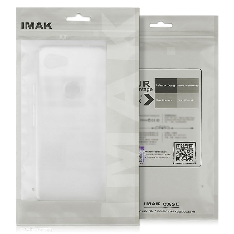 For iPhone 15 Pro IMAK UX-5 Series Transparent TPU Phone Case(Transparent) by imak
