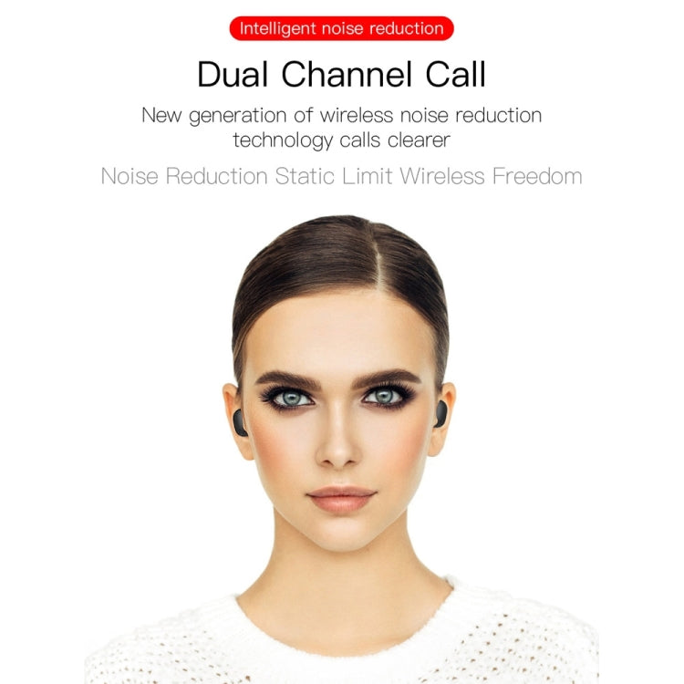 E6S LED Display TWS Wireless Bluetooth Earphone(Green) by bashfashion