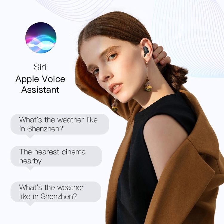 E6S LED Display TWS Wireless Bluetooth Earphone(Green) by bashfashion