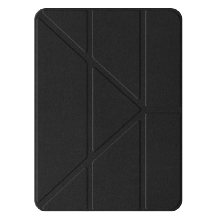 For iPad Air 13 2025 / 2024 Mutural Multi-fold Smart Leather Tablet Case(Black) by Mutural