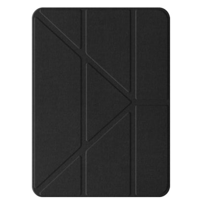 For iPad Air 11 2025 / 2024 Mutural Multi-fold Smart Leather Tablet Case(Black) by Mutural