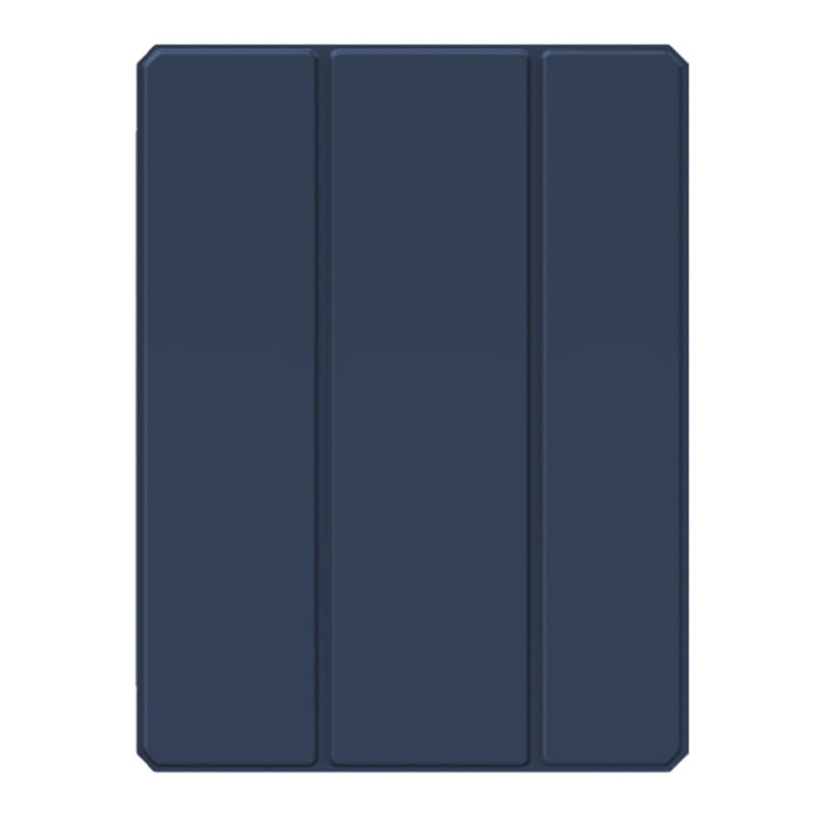 For iPad Pro 11 2025 / 2024 Mutural Pinyue Series Smart Leather Tablet Case(Dark Blue) by Mutural