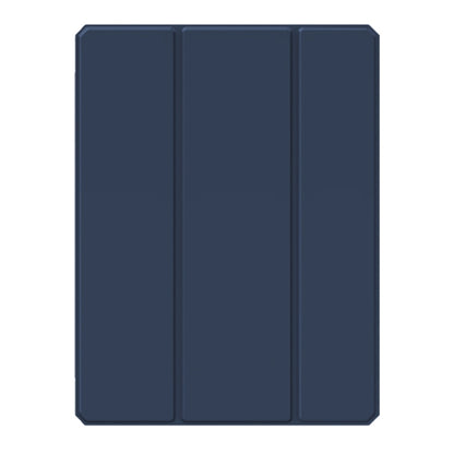 For iPad Pro 13 2025 / 2024 Mutural Pinyue Series Smart Leather Tablet Case(Dark Blue) by Mutural