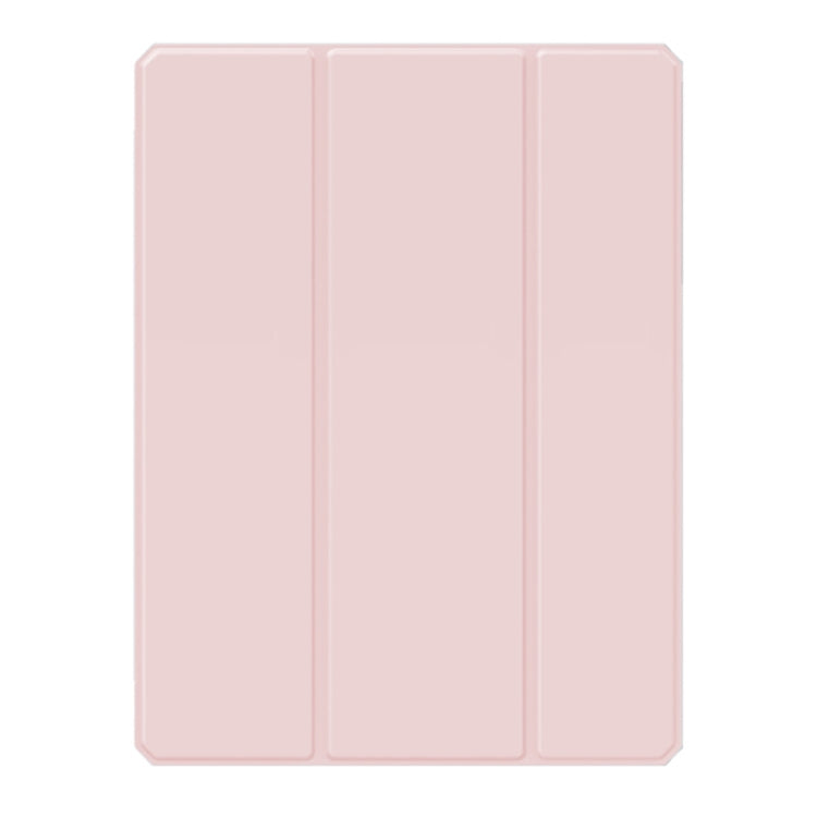 For iPad Air 13 2025 / 2024 Mutural Pinyue Series Smart Leather Tablet Case(Pink) by Mutural