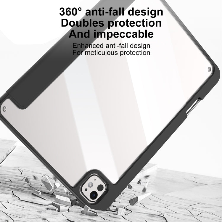 For iPad Pro 13 2025 / 2024 Mutural Pinyue Series Smart Leather Tablet Case(Sky Blue) by Mutural