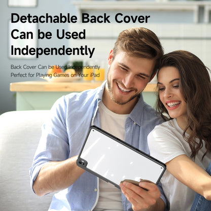 For iPad Pro 13 2025 / 2024 DUX DUCIS Magi Series Smart Leather Tablet Case(Black) by DUX DUCIS