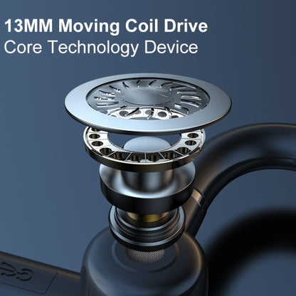 890 Ear-mounted ENC Noise Reduction Wireless Bluetooth Earphone(Silver) by bashfashion