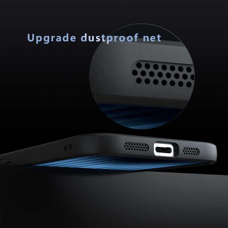 For iPhone 16e Armor Precise Hole PC Hybrid TPU Phone Case(Transparent) by bashfashion