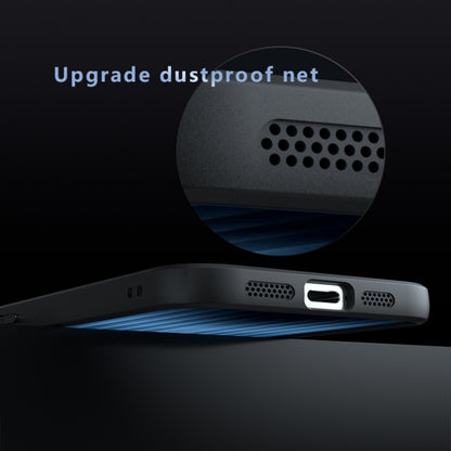 For iPhone 16e Armor Precise Hole PC Hybrid TPU Phone Case(Transparent) by bashfashion