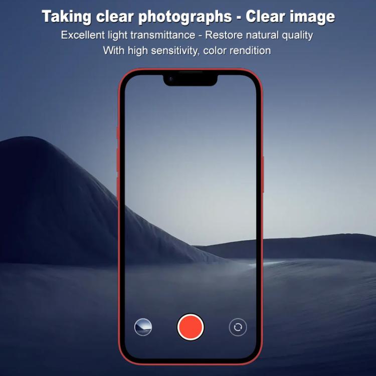 For iPhone 16e imak High Definition Integrated Glass Lens Film by imak