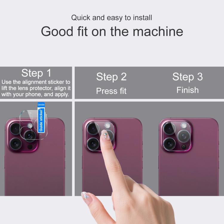 For iPhone Air imak High Definition Integrated Glass Lens Film by imak