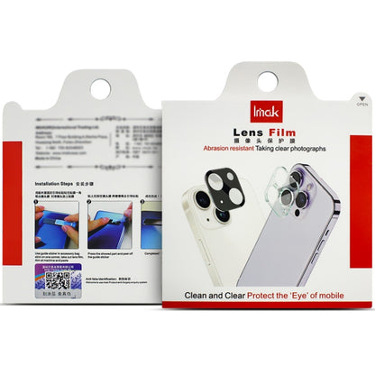 For iPhone 16 / 16 Plus imak High Definition Integrated Glass Lens Film by imak