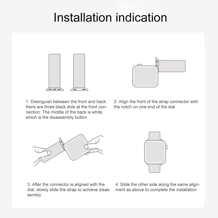 For Apple Watch Ultra 49mm Nylon Elastic Buckle Watch Band(Milky White) by bashfashion