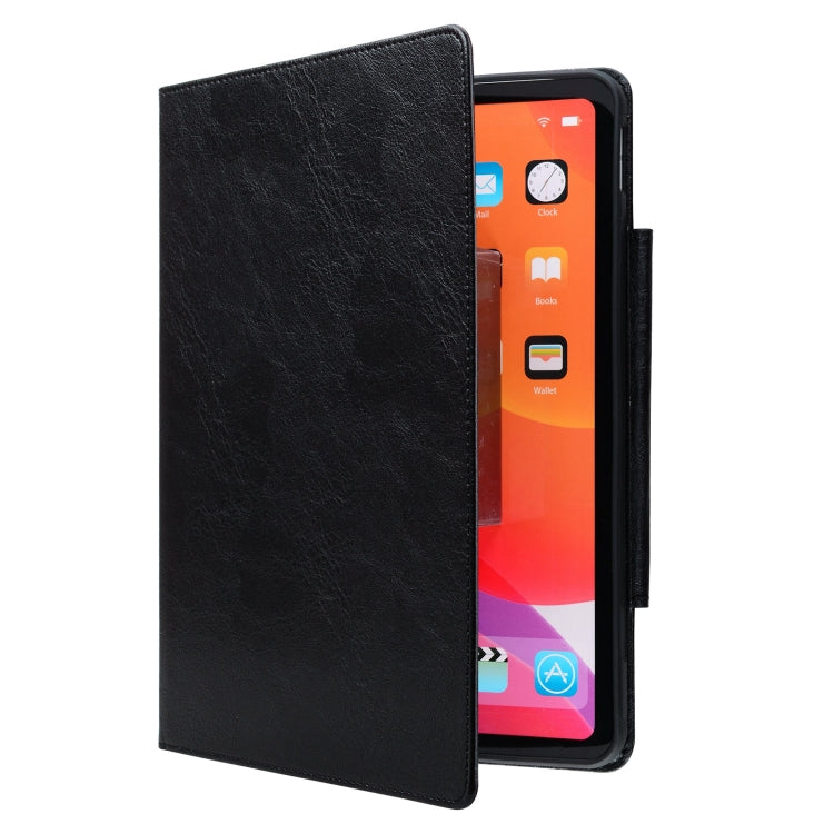 For Samsung Galaxy Tab A11 / A9 Cat Buckle Leather Tablet Case(Black) by bashfashion