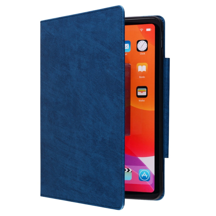 For Samsung Galaxy Tab A11 / A9 Cat Buckle Leather Tablet Case(Royal Blue) by bashfashion