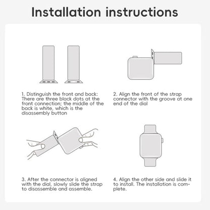 For Apple Watch Series 4 44mm Bamboo Magnetic Silicone Watch Band(Starlight Orange) by bashfashion