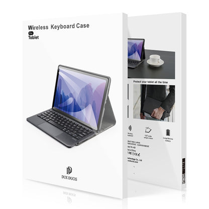 For iPad Pro 11 2024 DUX DUCIS TK Series Wireless Bluetooth Keyboard Tablet Protective Case(Black) by DUX DUCIS