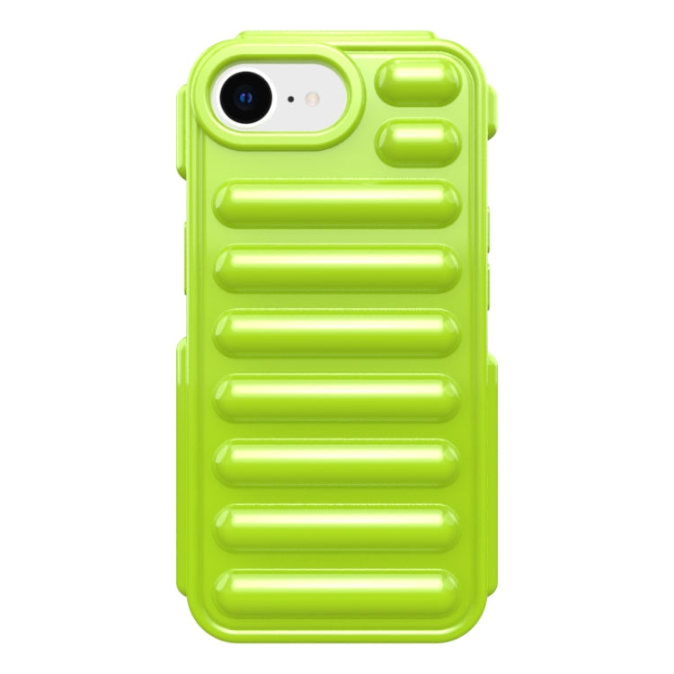 For iPhone 16e Capsule Series Candy Color TPU Phone Case(Green) by bashfashion