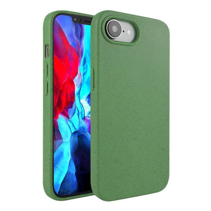 For iPhone 16e Wheat Straw TPU Phone Case(Army Green) by bashfashion