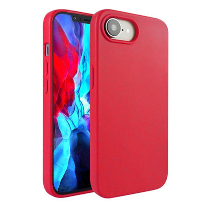 For iPhone 16e Wheat Straw TPU Phone Case(Red) by bashfashion