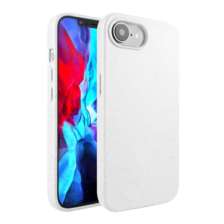 For iPhone 16e Wheat Straw TPU Phone Case(White) by bashfashion