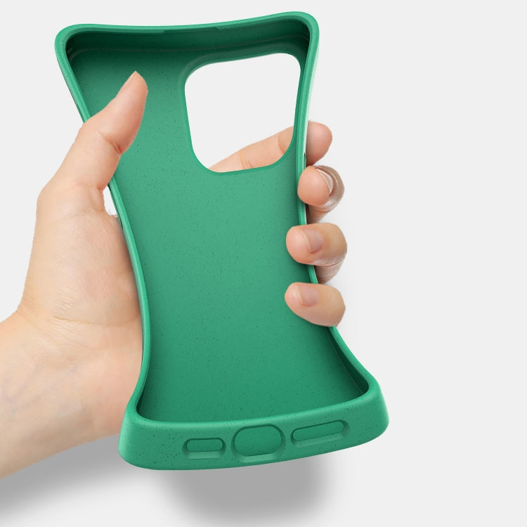 For iPhone 16e Wheat Straw TPU Phone Case(Black) by bashfashion