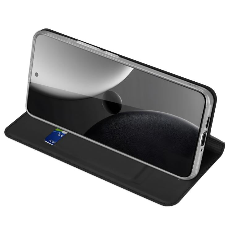 For Xiaomi 15 Ultra DUX DUCIS Skin Pro Series Flip Leather Phone Case(Black) by DUX DUCIS